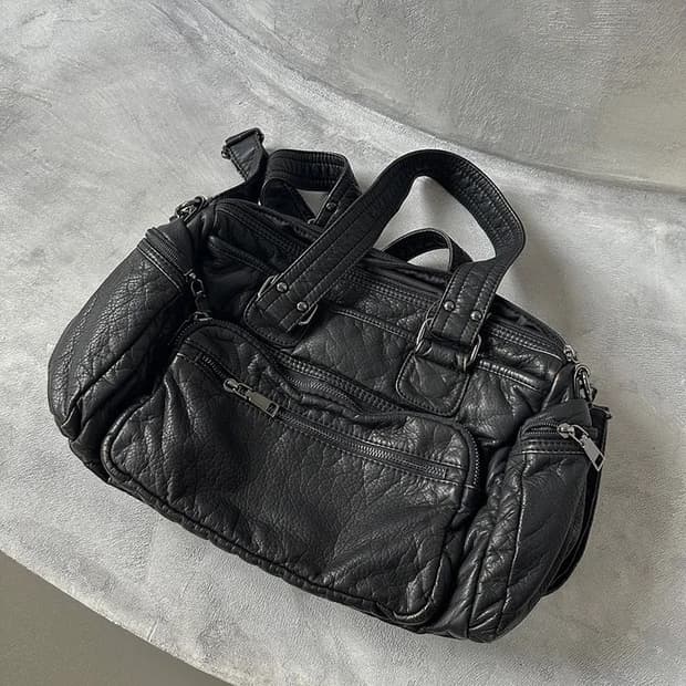 빈티지 카고 토트 숄더백 / 크로스백