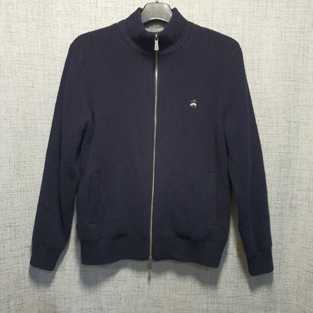 브룩스 브라더스 남성  윈드프루프 풀집 스웨터 