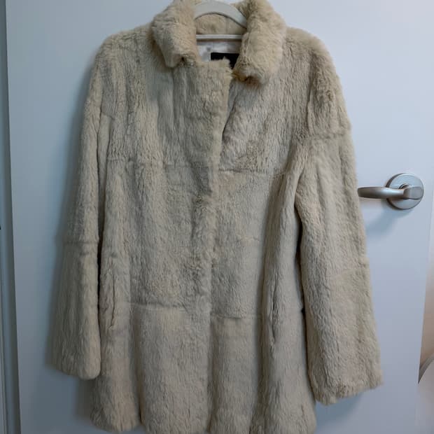 레노마 토끼퍼 코트