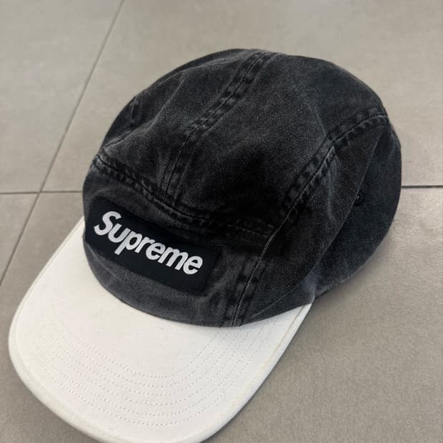 Supreme 데님 캠프캡
