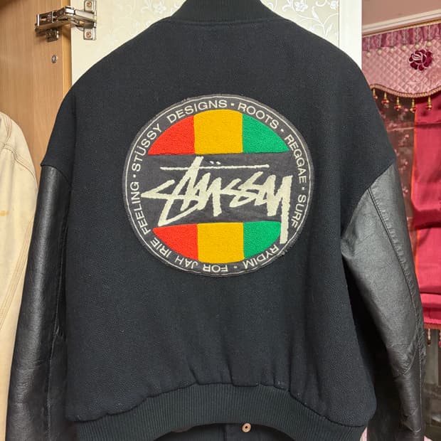 1988 올드 스투시 홈보이 바시티 자켓