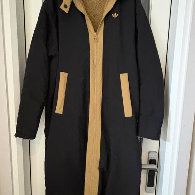 아디다스 리버서블 롱 자켓