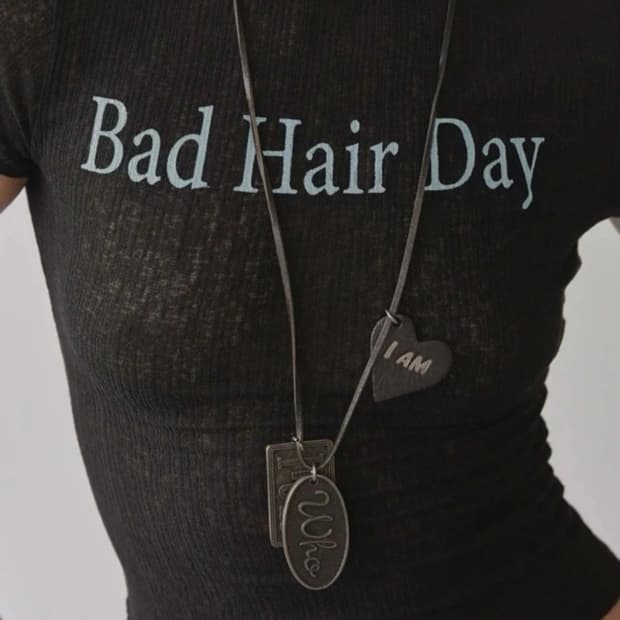 스컬프터 Bad Hair Day 티셔츠 블랙