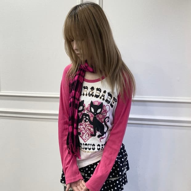 [SUGAR BEBE] 2000s Kitsch Print 키치