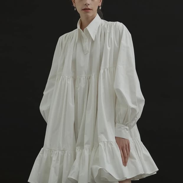 더티스 THETIS HOLY COLLAR DRESS