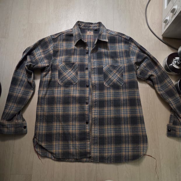 슈가케인 sugar cane 플라넬셔츠 팝니다 아메카지 워크웨어