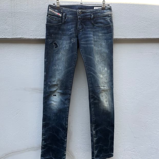 디젤 로우라이즈 스키니