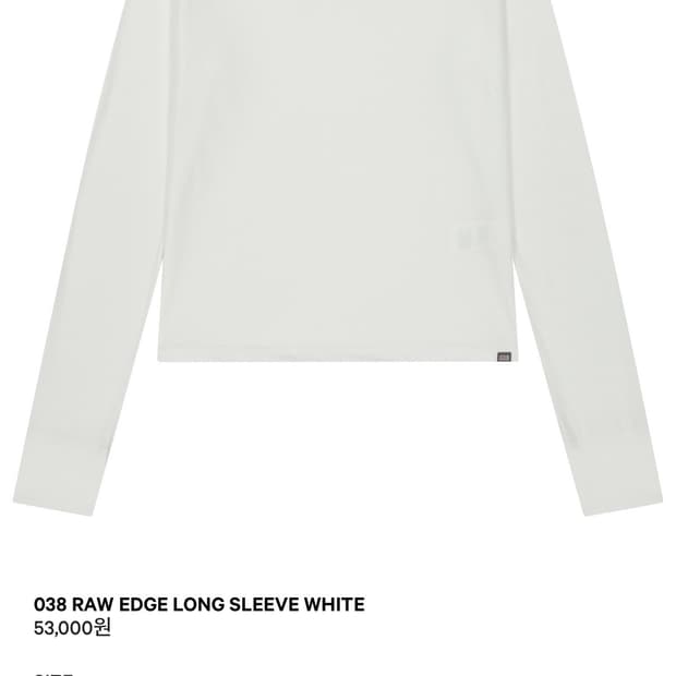 코이세이오038 라운드 슬리브 긴팔 