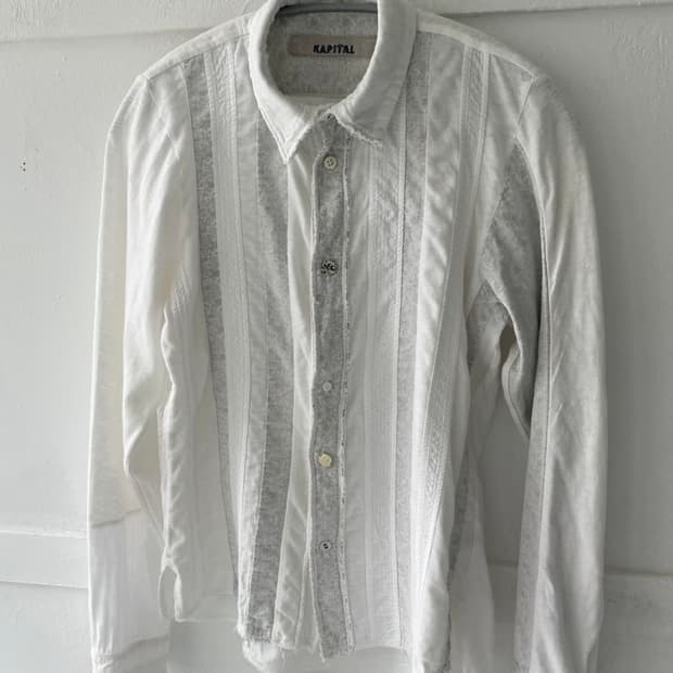 Kapital 캐피탈 패치워크 셔츠