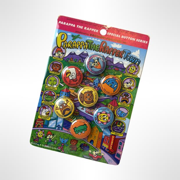 파라파더래퍼 미니캔뱃지_레드