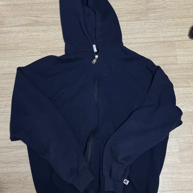 러셀 집업 네이비