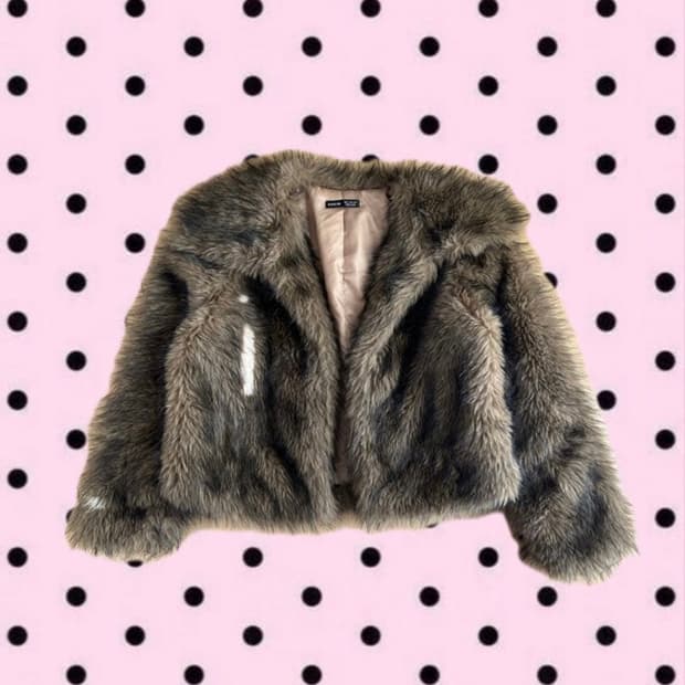 퍼자켓 빈티지 갸루