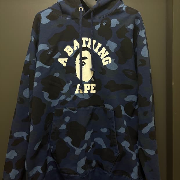 L) 베이프 카모 후드티