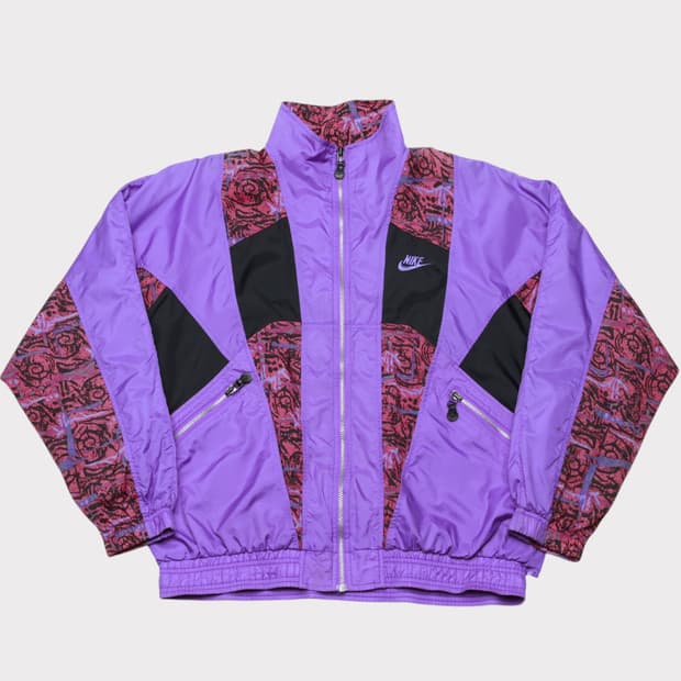 [S] 90's 나이키 올드스쿨 바람막이 자켓 (삼나스포츠)
