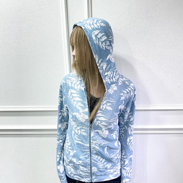 [Bernings sho] Sky Blue Y2K Mood Hoodie 