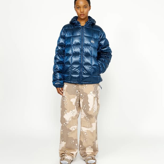 stussy 스투시 미드웨이트 퍼퍼 로얄 600필 M (100-105)