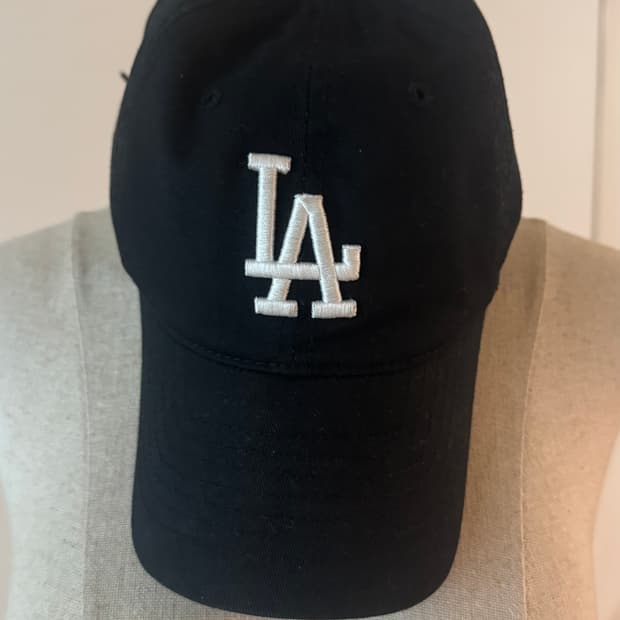 MLB LA 다저스 블랙 볼캡 모자
