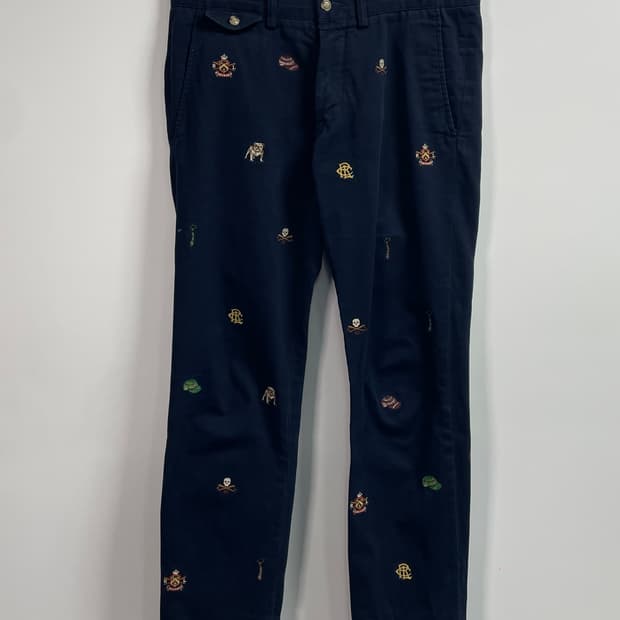 폴로 랄프로렌 자수 코튼 치노팬츠 (onp.28)