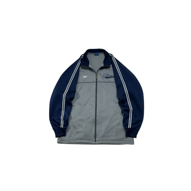 리복 올드스쿨 져지 그레이 네이비 트랙탑