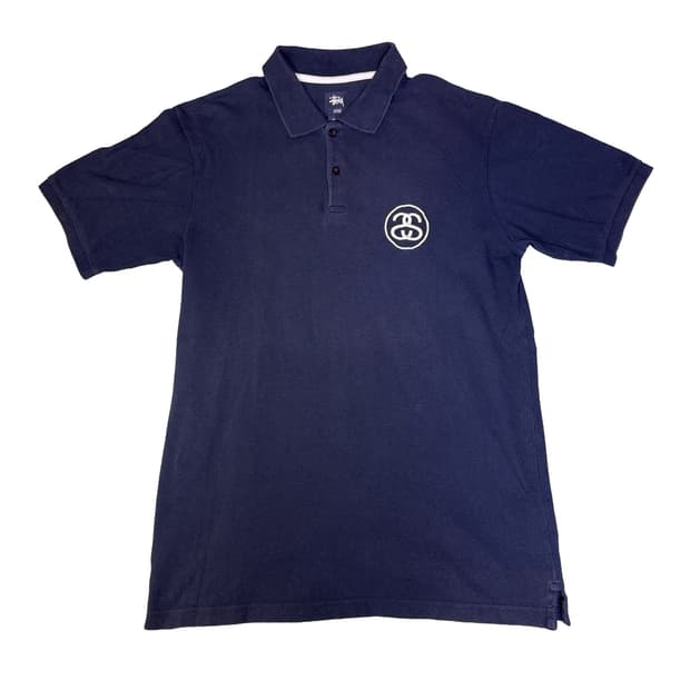 빈티지 00s 올드스투시 스투시 stussy 원포인트 로고 카라티 M