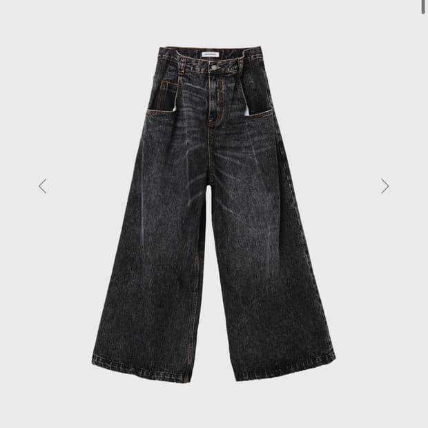 999휴머니티 BIG POCKET BAGGY JEANS