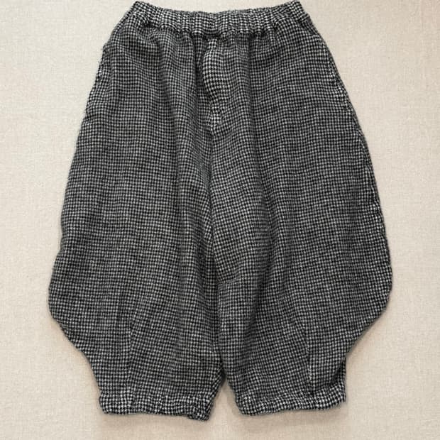 꼼데가르송 블랙 22aw 하운즈투스 울 벌룬 팬츠