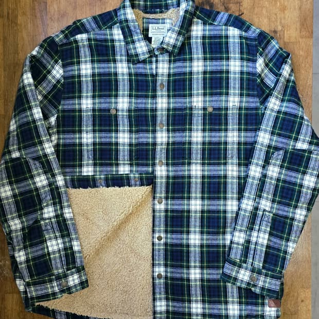 L.L.Bean  엘엘빈 쉐르파 셔츠 XXL