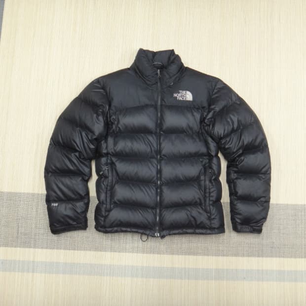 (S/90) 노스페이스 로체 800필 남성 구스다운 패딩