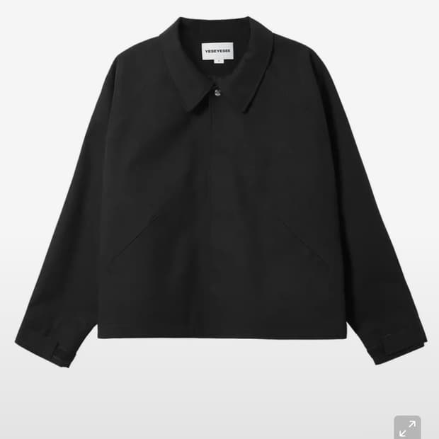 에스아이씨 스웨이드 자켓 블랙