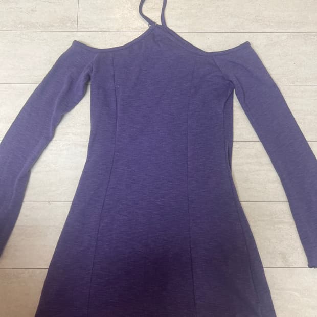 Capricieux 퍼플 팬시 드레스