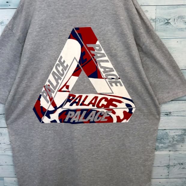 팔라스 트라이퍼그 그레이 반팔 티셔츠
