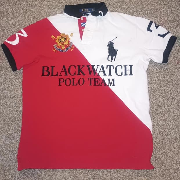 폴로 빅포니 치프키프 블랙워치 폴로팀 반팔셔츠