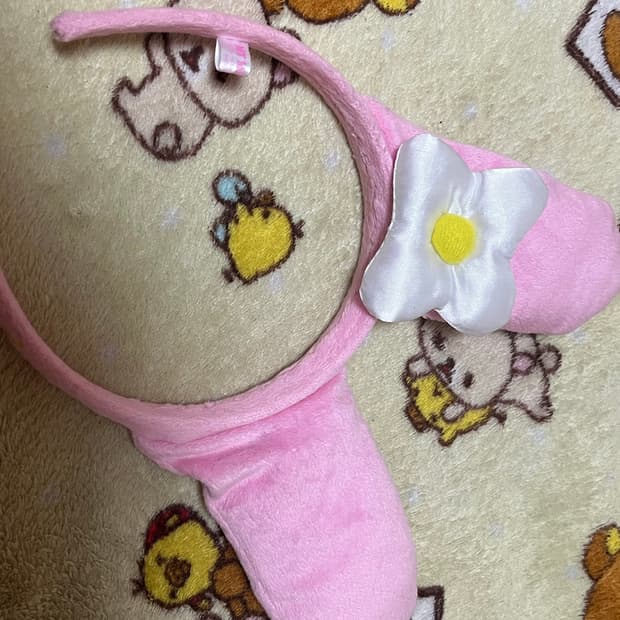 고전 마이멜로디 머리띠 카추샤