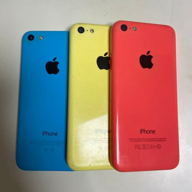 아이폰 5C 여러 색상