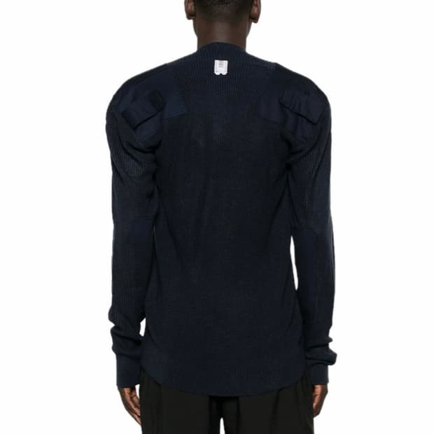 [S,L]프로토타입스 Moved Neckline Military 니트