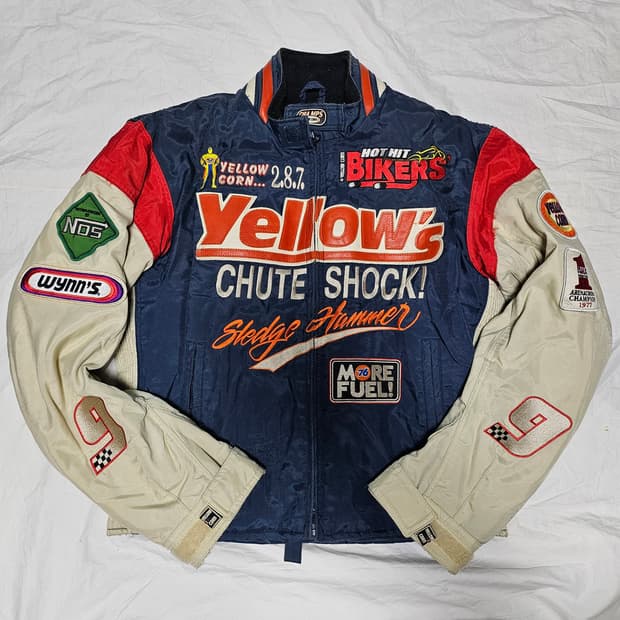 옐로우콘 슬리지해머 레이싱 자켓 M