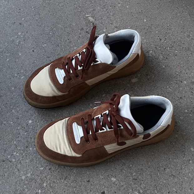 아크네스튜디오 페리 스니커즈 브라운 43