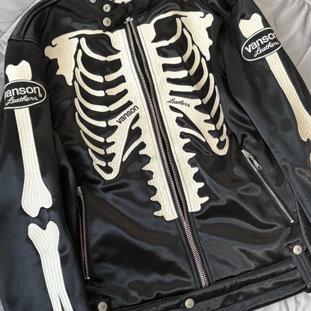 벤슨 본 레더 자켓 XL