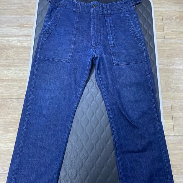 엔지니어드가먼츠 퍼티그 팬츠 콘밀데님