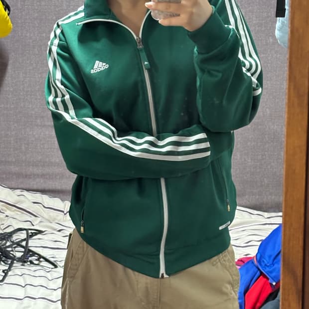 아디다스 그린 져지