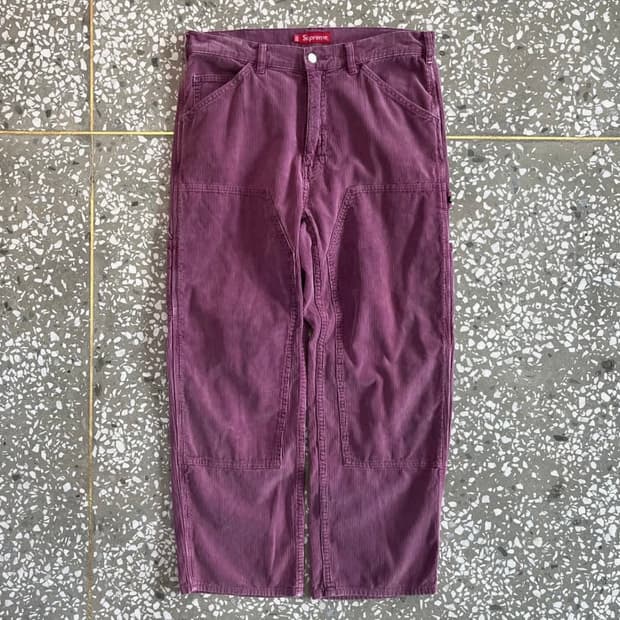 슈프림 코듀로이 카펜터