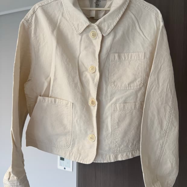 메종드메이어(MAISON DE MAIER) 라미 코튼 자켓 (아이보리)