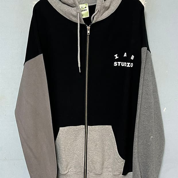 아이앱스튜디오x니니즈 남자 후드집업 추동 오버핏 105-110 