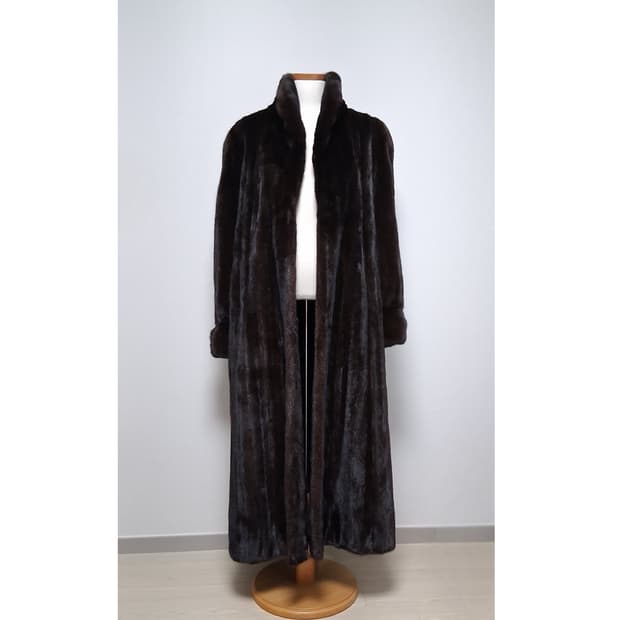 이태리 명품 iCristalli 정품 리얼 풀스킨 밍크코트