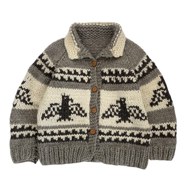 썬더버드 코위찬 스웨터 가디건