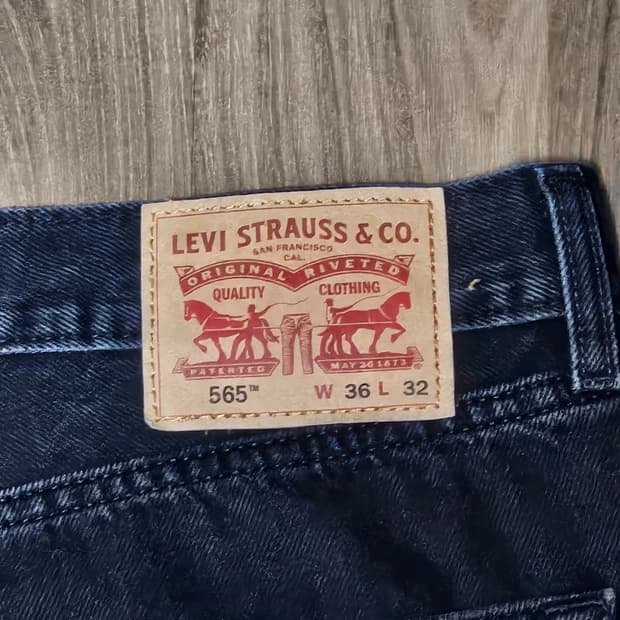 리바이스) 루즈 스트레이트565 W36/L32