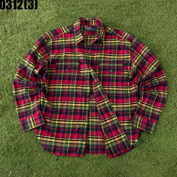 폴로 랄프로렌 체크 긴팔셔츠