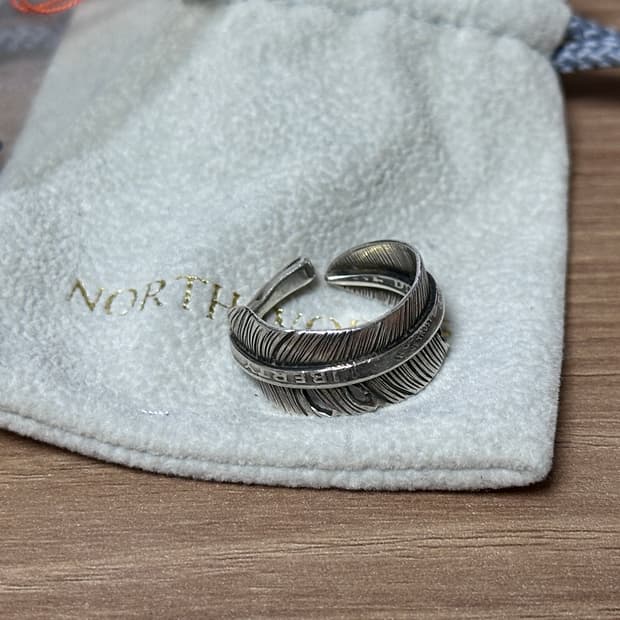 택포) 노스웍스x 반스아웃피터스 실버링 BR8389 17사이즈