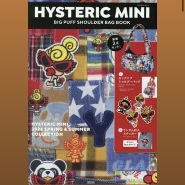 HYSTERIC MINI BIG PUFF SHOULDER BAG BOOK