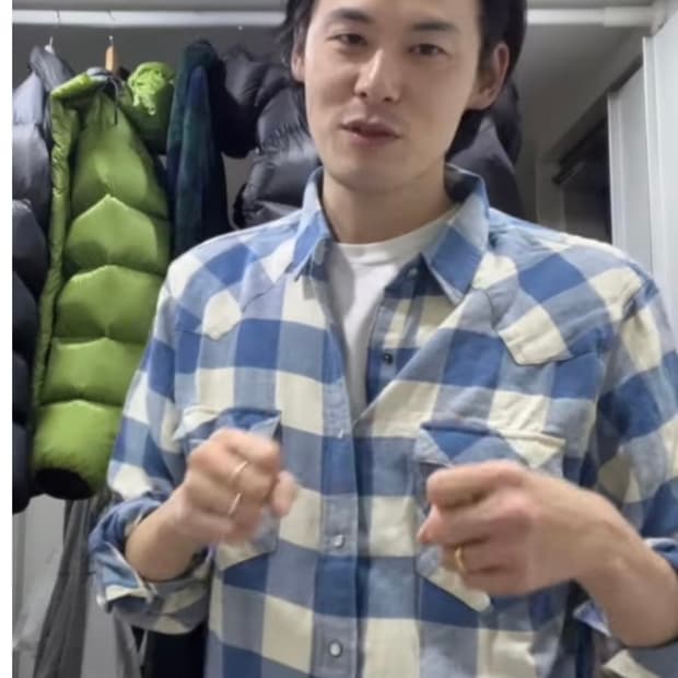 RRL 더블알엘 플래드 트윌 웨스턴 셔츠 L (새상품)